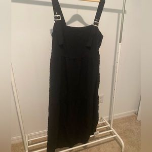 ASOS Curve Maxi Dress with buckles